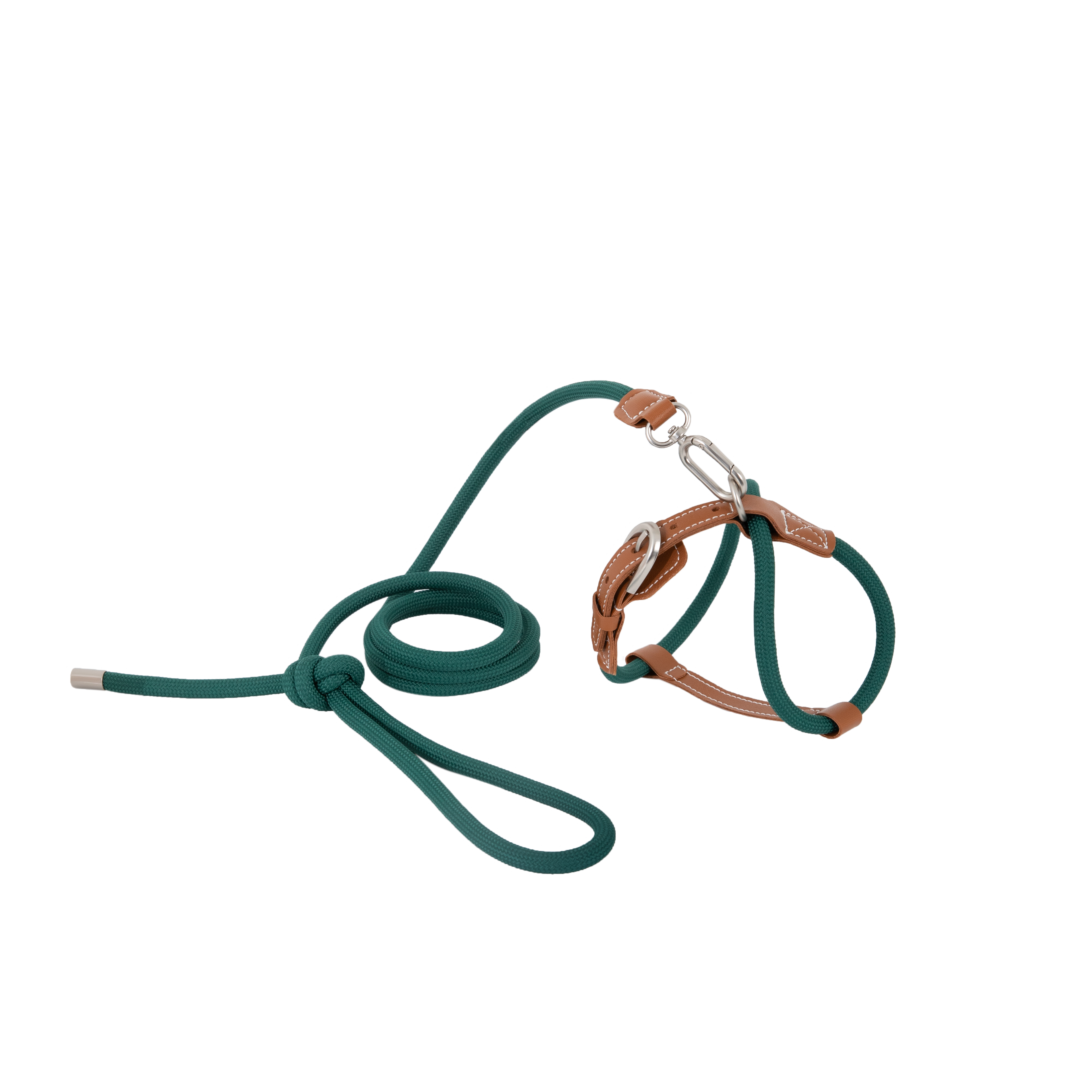 Rambler - Cat Harness Set in Green by HiDREAM