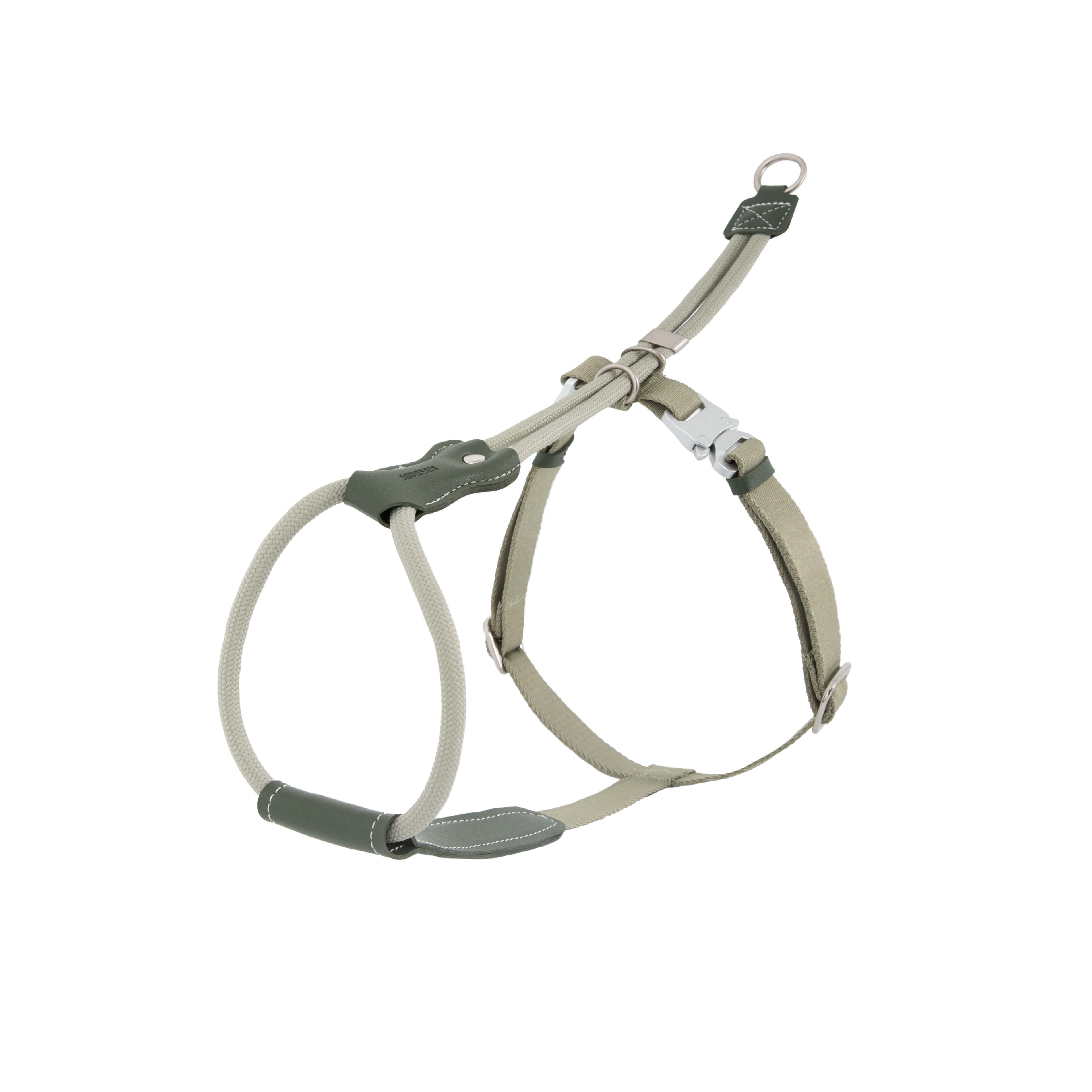 Stride - Dog Harness & Leash Set in Green by HiDREAM