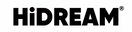 Black 'HiDREAM' logo on a transparent background
